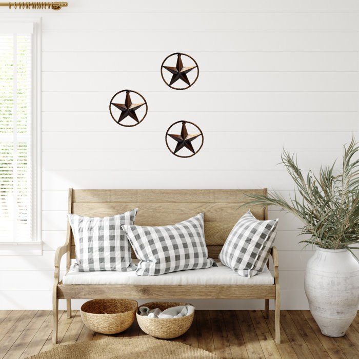 Millwood Pines Rustic Star Rope Wall Décor Wayfair